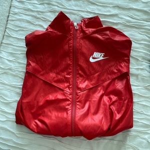 COPY - Nike cropped windbreaker with adjustable w…